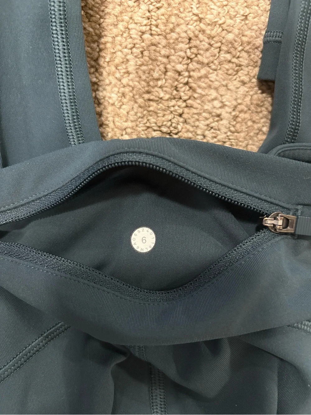 Lululemon Fast and Free 25” cropped leggings